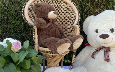 Chaise en osier enfant